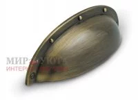 Ручка-раковина 64мм бронза полированная: UP01AB