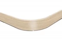 1713 NEW Закругление для цоколя ПВХ Н.100, белёный дуб Кортина