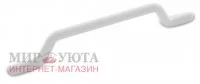 Ручка-скоба 160мм белый матовый: 401B.160.71