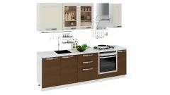 Кухонный гарнитур длиной - 240 см (со шкафом НБ)