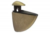 Менсолодержатель "Пеликан", отделка старая бронза, большой, комплект 2 штуки