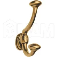 Крючок двухрожковый бронза состаренная: 7711000.21OV