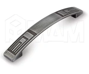 Ручка-скоба 128мм серебро полированное: UR2709/128