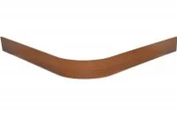 0307 Закругление для цоколя ПВХ Н.120, орех рустикальный NEW
