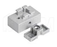 KALI крепление к потолку профиля D, серебро: KL4313GR