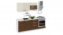 Кухонный гарнитур длиной - 210 см (со шкафом НБ)