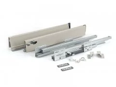 Комплект ящика Firmax Newline длина 500 мм, высота 84мм с доводчиком, серый