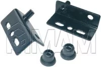 Компл. петель для двери из ДСП, черный: 2021 BLACK