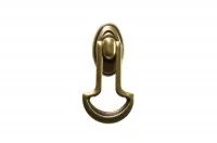 Ручка-серьга, отделка бронза матовая