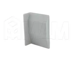 807 Заглушка для мебельного навеса, пластик, серая, левая: K075.C01L.006
