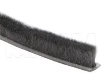 INTEGRO Щеточный уплотнитель, серый, 12 мм: BR12GR