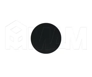 Заглушка самоклеящаяся черная, D20 мм (18 шт.): 20.010-HD