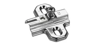 Hettich: 1079198: Монтажная планка System 2006 для петель SlideOn, L37, D1, 5, под прикручивание