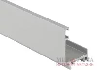 Профиль для фартука нижний L=4,1м, серебро: SK0103A