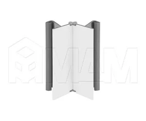 Мультиуголок (высота 150), белый: 19.0419.55