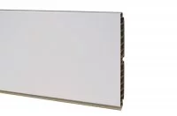 180/805 Цоколь ПВХ Н.150, L=4000, под шлифованный алюминий