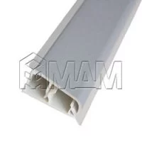 Плинтус пластиковый овальный L=4м, &quot