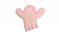 Ручка-кнопка, отделка розовая