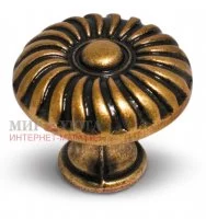 Ручка-кнопка D30мм бронза состаренная: P2349030OV