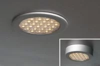 Светильник LED Round Ring, 1.5W, 3000K, отделка алюминий