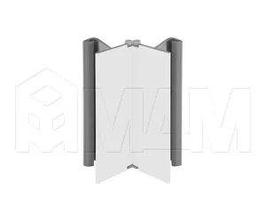 Мультиуголок (высота 120), белый глянец: 19.0418.52