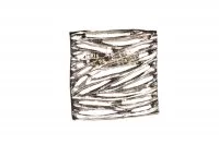 Ручка-кнопка, отделка никель полуглянец