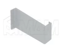 Заглушка для мебельного навеса, пластик, белая, правая: K015.C00R.911/RU