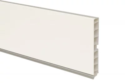 10 Цоколь ПВХ H.100, L=4000, ваниль