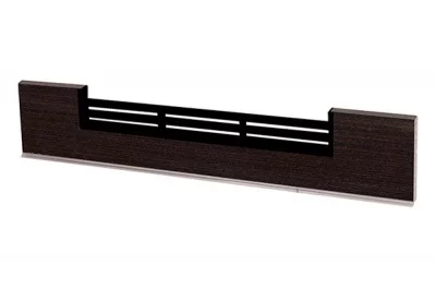 1714 Решётка вентиляционная для цоколя ПВХ H.150, L=600, венге Эльба NEW