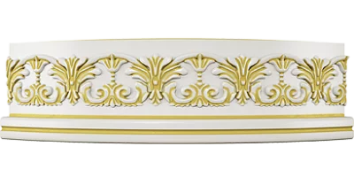 Планка подфризовая Премиум закругленная, коллекция Лаура