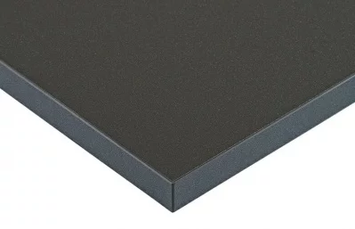 Плита МДФ LUXE Antracita Pearl Effect (антрацит металлик) глянец 18 мм