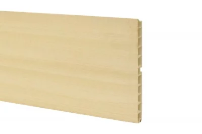 8040 Цоколь ПВХ H.150, L=4000, шпон абачи