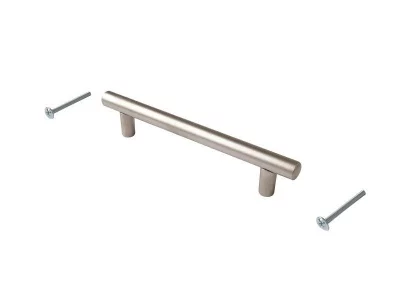 Ручка-скоба 96мм, металл, никель мат.