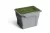 Контейнер (5л), пластик серый с зелёной крышкой