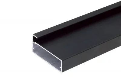 Профиль рамочный FP.02, L=3000мм, отделка черная