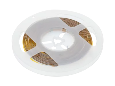 GTV: Светодиодная лента LED COB, 1600 диодов, 12W, 40W/5м, без силикона, 8мм, катушка 5м, теплый белый: LD-COB12V-20-CB