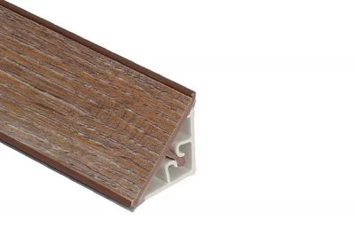 136.Бортик треугольный L=4200, дуб версаль