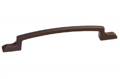 Ручка-скоба 128мм, отделка мокко темный