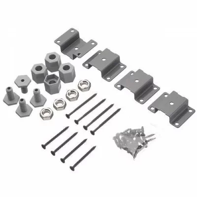 GTV: Сегрегатор для модуля 450мм (2x20L)антрацит, с креплением фасада с доводчиком (в412мм, ш395мм, г490м: PB-45-MF2X20-60A