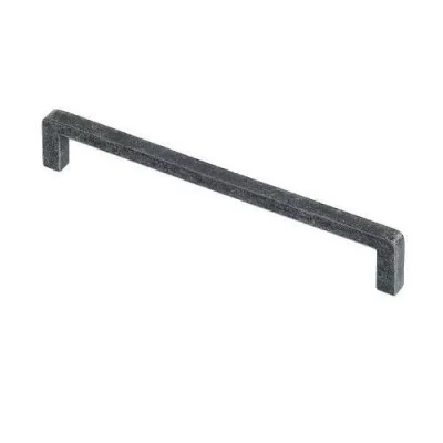 GTV: Ручка BAGIO L-128мм, античное серебро: UZ-BAGIO-128-07