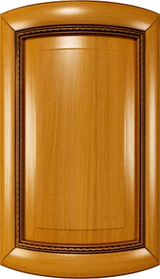 Фасад глухой закругленный, коллекция Ирида