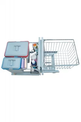 LEMI: Рациональный Угол, 455х375х680, левый, 4 ведра