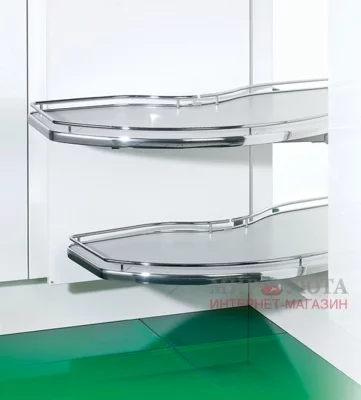 QUATURIS S Механизм пов., 2 полки с противоск. покр., левый: F154145199 QUATURIS S Механизм пов., 2 полки с противоск. покр., левый: F154145199