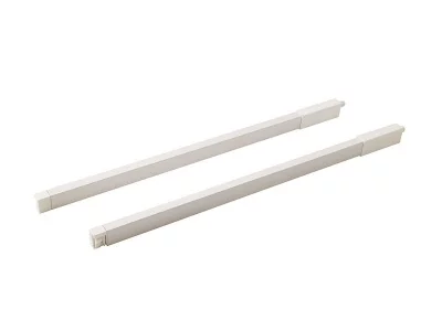 Рейлинги Firmax длина 500 мм, квадратные верхние для ящика Newline, белые