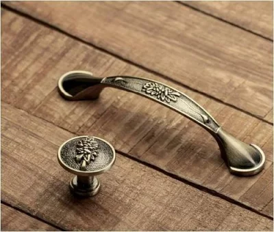 GTV: Ручка ARDEA L-096, брашированная латунь: UZ-ARDEA-96-09