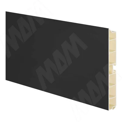 Цоколь пластиковый (высота 150, длина 4000 мм), графит: 15.0122 4M