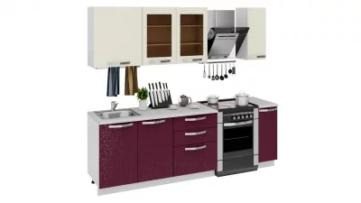 Кухонный гарнитур длиной - 240 см
