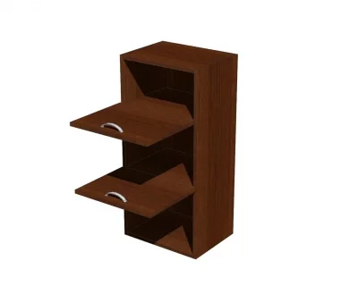 Корпус навесного шкафа с верхней нишей 500*305*920