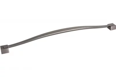 Ручка-скоба 320мм, отделка сталь вороненая шлифованная