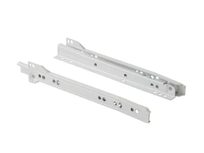 Направляющие роликовые Firmax длина 250 мм, белые, RAL9003, (4 части)